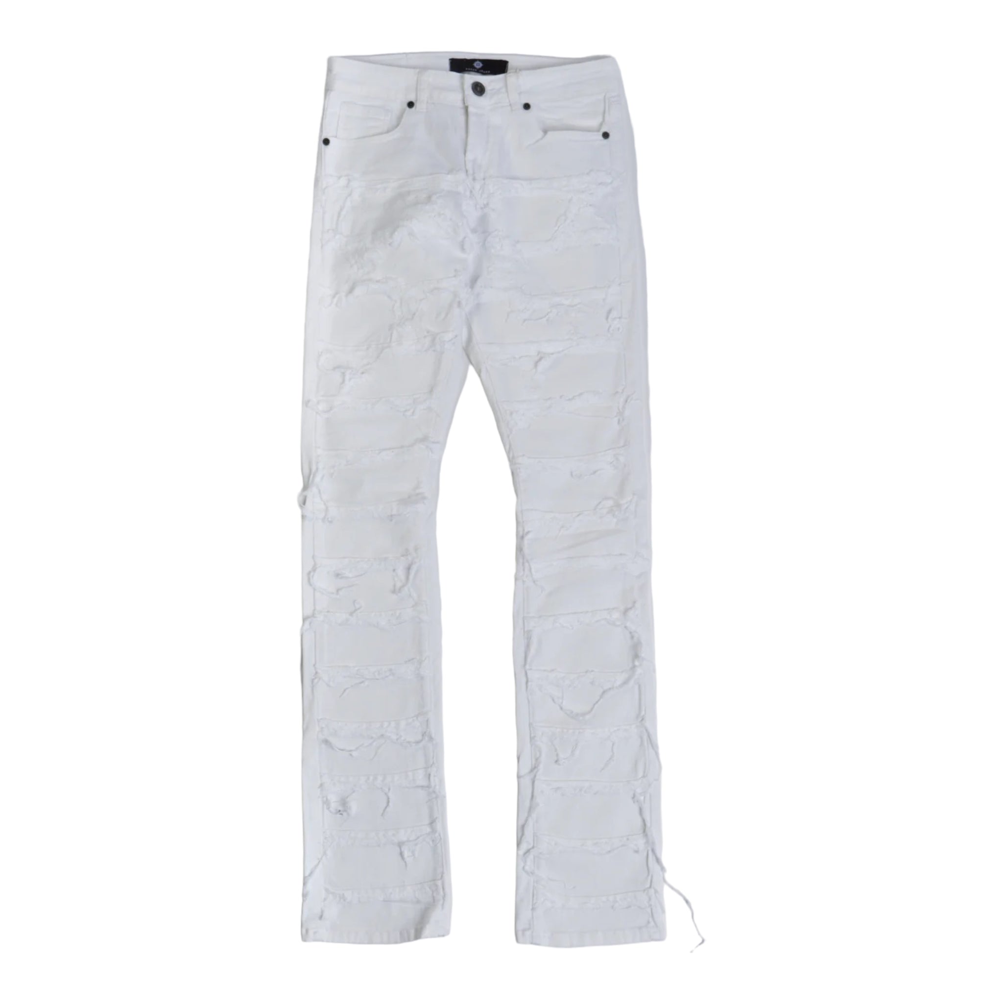 FOCUS: Shredded Stacked Denim 3364